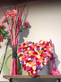 Vilt boeket bloemen vervangen door vilt bloemen