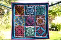 Quilt maroc tegels blokken